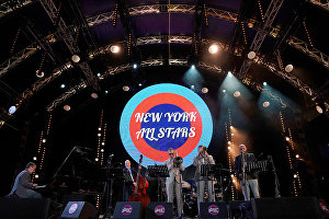 Колектив New York All Stars виступає на 16-му міжнародному музичному фестивалі Koktebel Jazz Party